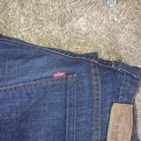 Levis Women's Jeans 10529 Bootcut Dark Blue W26 L29 Offers Welcome - Picture 5 of 10